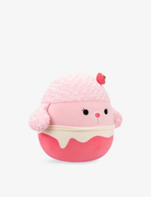 SQUISHMALLOWS: Strawberry Milkshake Poodle Soft Toy 50cm
