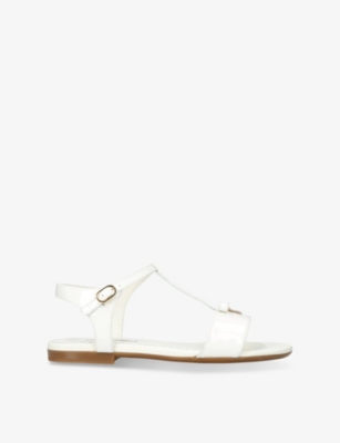DOLCE & GABBANA: Kids' DG-Logo T-Bar Patent-Leather Sandals
