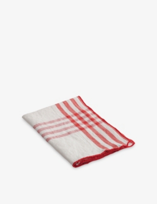 MAISON DE VACANCES: Mimi Country Linen and Cotton-Blend Canvas Tea Towel