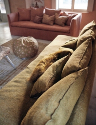 MAISON DE VACANCES: Nomade Canvas Cushion 40cm x 60cm