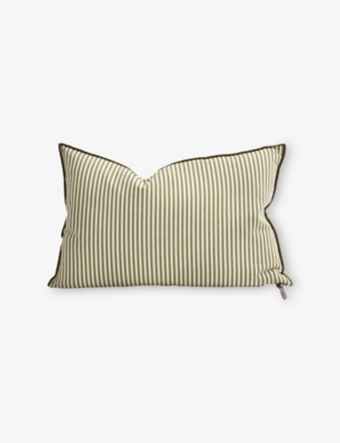 MAISON DE VACANCES: Portofino Cotton and Linen-Blend Cushion 40cm x 60cm