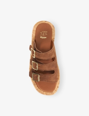 DUNE: Lures Leather Sandals