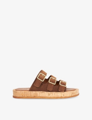 DUNE: Lures Leather Sandals