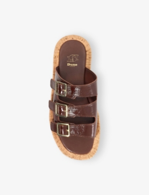 DUNE: Lures Leather Sandals