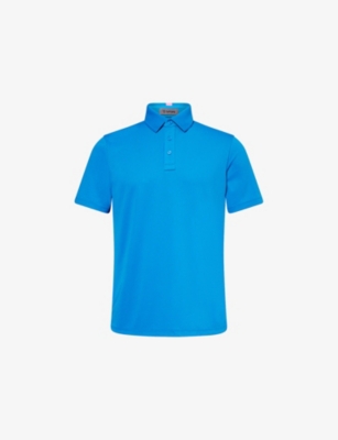 G/fore Melange Ice Nylon Polo In Lisbon