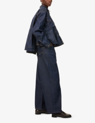 SACAI: Sacai X Levi's Belted Wide-Leg Denim Jeans