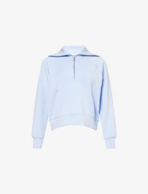 SPANX ACTIVE: Air Essentials High-Neck Stretch-Woven Sweatshirt