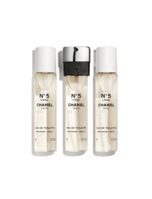 CHANEL: <strong>CHANEL N°5</strong> L’eau Twist and Spray Refill Set Eau De Toilette 3 x 7ml