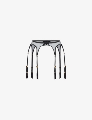 AGENT PROVOCATEUR: Ariella Sheer Tulle Suspender
