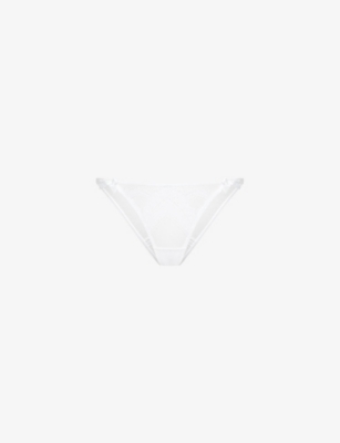 AGENT PROVOCATEUR: Alysia Sheer Lace Briefs