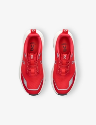 On Running Cloudnova Youth Sneakers In Red