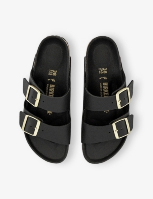 BIRKENSTOCK: Arizona Two-Strap Leather Sandals