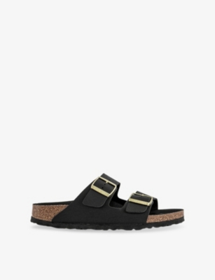 BIRKENSTOCK: Arizona Two-Strap Leather Sandals