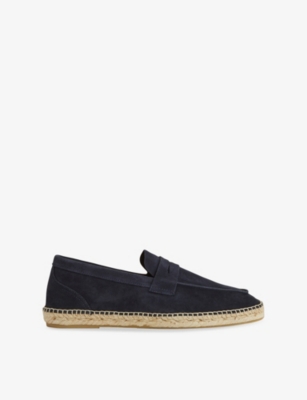REISS: Cannes Suede Esapdrille Loafers