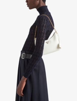 PRADA: Re-Edition 2005 Leather Cross-Body Bag
