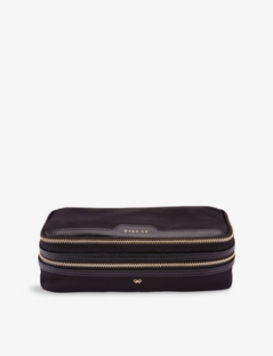 ANYA HINDMARCH: Ah  Make Up Ah Logo Nylon