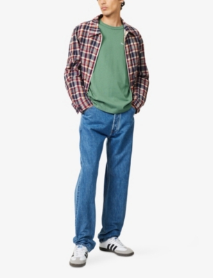 POLO RALPH LAUREN: Brand-Embroidery Crewneck Cotton-Jersey T-Shirt