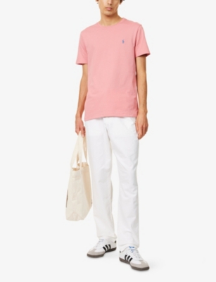 POLO RALPH LAUREN: Prepster Straight-Leg Cotton Trousers