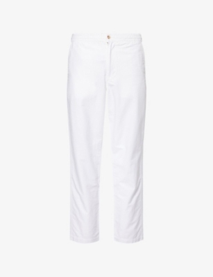 POLO RALPH LAUREN: Prepster Straight-Leg Cotton Trousers