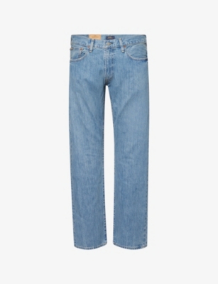 POLO RALPH LAUREN: Hampton Straight-Leg Denim Jeans