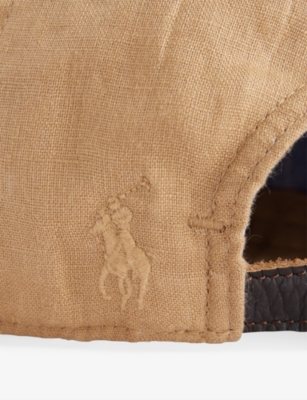 POLO RALPH LAUREN: Modern Linen Baseball Cap