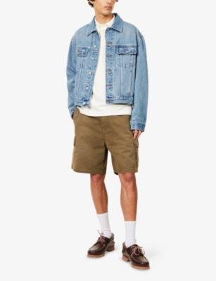 POLO RALPH LAUREN: Logo-Embroidered Knitted Cotton Polo Shirt