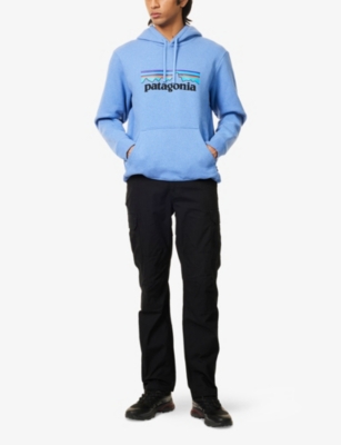 PATAGONIA: P-6 Logo Uprisal Kangaroo-Pocket Woven-Blend Hoody