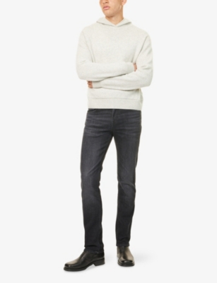 7 FOR ALL MANKIND ENS 7 FOR ALL MANKIND SLIMMY TAPERED-LEG STRETCH-DENIM JEANS 