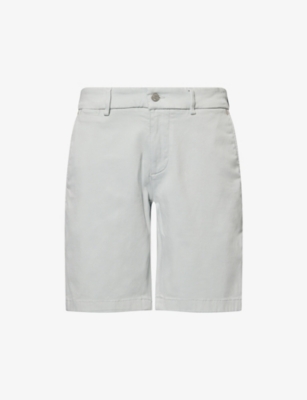 7 FOR ALL MANKIND: Slimmy Lux Performance Brand-Patch Stretch-Cotton Blend Shorts