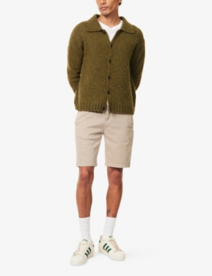 7 FOR ALL MANKIND: Slimmy Lux Performance Brand-Patch Stretch-Cotton Blend Shorts