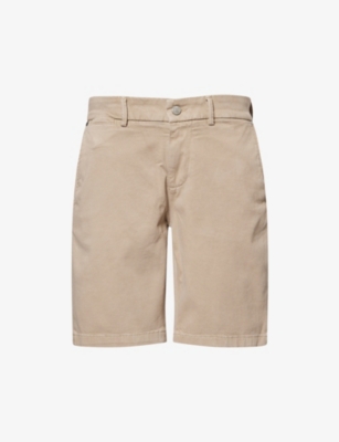 7 FOR ALL MANKIND: Slimmy Lux Performance Brand-Patch Stretch-Cotton Blend Shorts