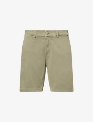 7 FOR ALL MANKIND: Slimmy Lux Performance Brand-Patch Stretch-Cotton Blend Shorts