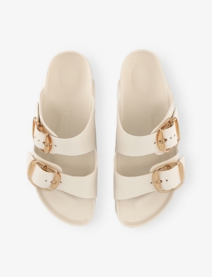 BIRKENSTOCK: Arizona Big Buckle Suede Sandals