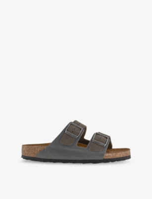 BIRKENSTOCK: Arizona Two-Strap Leather Sandals