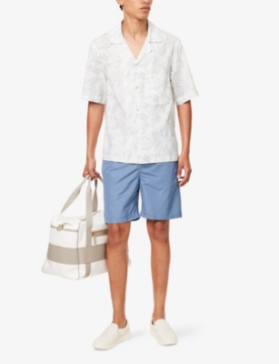 ELEVENTY: Solid Regular-Fit Swim Shorts