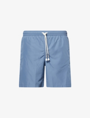 ELEVENTY: Solid Regular-Fit Swim Shorts
