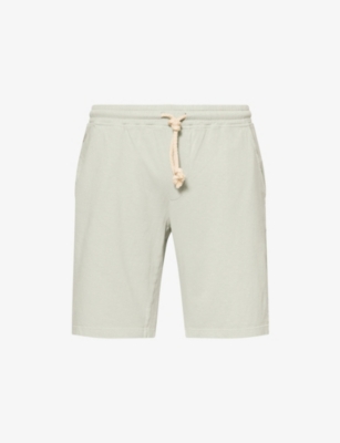 ELEVENTY: Patch-Pocket Relaxed-Fit Cotton Sweat Shorts