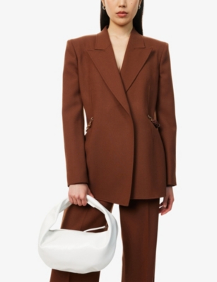 KHAITE: Olivia Medium Leather Hobo Bag