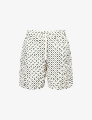 FRESCOBOL CARIOCA: Santos Graphic-Print Swim Short
