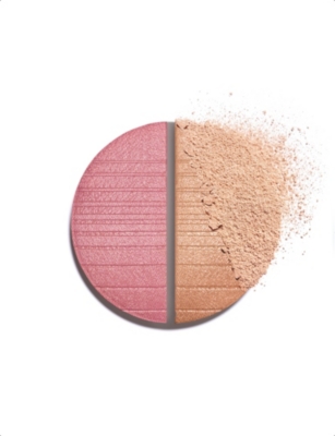 CHANEL: <strong> LES BEIGES</strong> Healthy Golden Glow Powder – Illuminating Powder Duo Soleil Couchant 6g