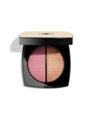 CHANEL: <strong> LES BEIGES</strong> Healthy Golden Glow Powder – Illuminating Powder Duo Soleil Couchant 6g