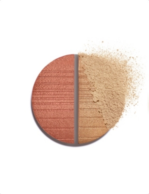 CHANEL: <strong> LES BEIGES</strong> Healthy Golden Glow Powder – Illuminating Powder Duo Soleil Couchant 6g