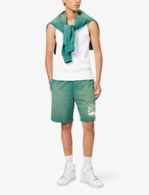 BILLIONAIRE BOYS CLUB: Country Lounge Logo-Print Cotton-Jersey Sweat Shorts