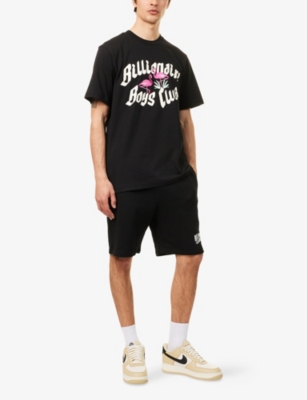 BILLIONAIRE BOYS CLUB: Flamingo Embroidered Cotton T-shirt