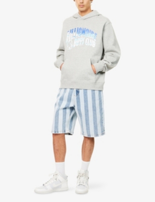BILLIONAIRE BOYS CLUB: Great Wave Brand-Print Cotton-Jersey Hoody