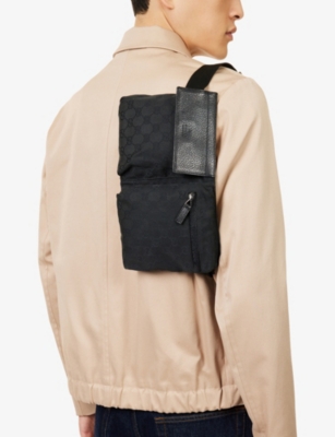 LOEWE: Drawstring Terrycloth Pouch