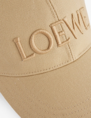 LOEWE: Logo-Embroidered Cotton Baseball Cap