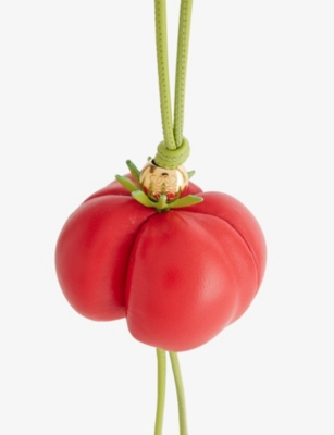 LOEWE: Tomato leather Charm