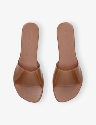 Bianca Glass Flat PVC Sandals