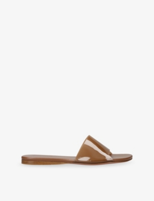 Bianca Glass Flat PVC Sandals
